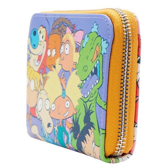 Loungefly Nickelodeon Nick 90s Zip Around Wallet - Picture 2 of 6